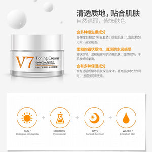 BIOAQUA Brand Beauty V7 Water Light Lazy Concealer Cream Egg Baby Moisturizing Cream Whitening Skin Care Product 50g