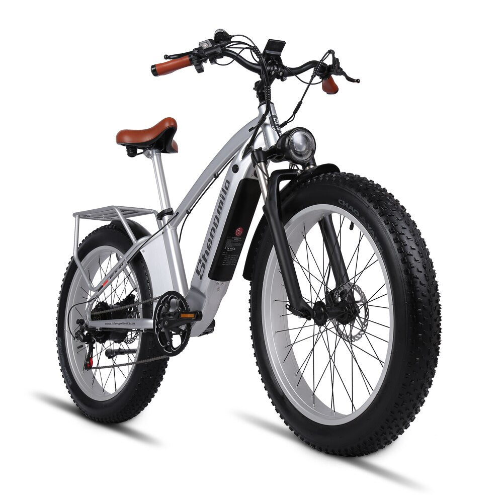 Shengmilo MX04 Electric Bike 48V1000W Snow Bike Ebike Aldult Electric Bicycle 4.0 Fat Tire e bike mountain bike Electric moped
