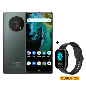 Cubot MAX 3 Smartphone 6.95" Ultra Large Full Screen 5000mAh 64GB ROM Mobile Phone 48MP Triple Camera Celular NFC Android 11 OTG