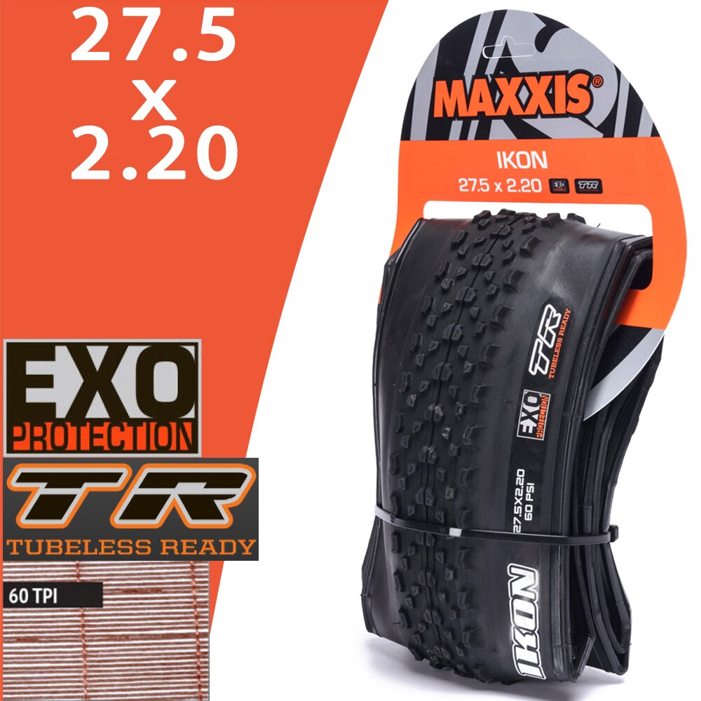 MAXXIS IKON(M319RU) FOLDABLE TIRE OF BICYCLE MTB 26x2.0/2.35 27.5x2.2 29x2.0/2.2