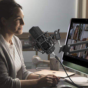 BM1000 Studio Karaoke Gaming Condenser Microphone Kit 3.5MM Professionnel Microfone For Computer Youtube Podcasting Streaming