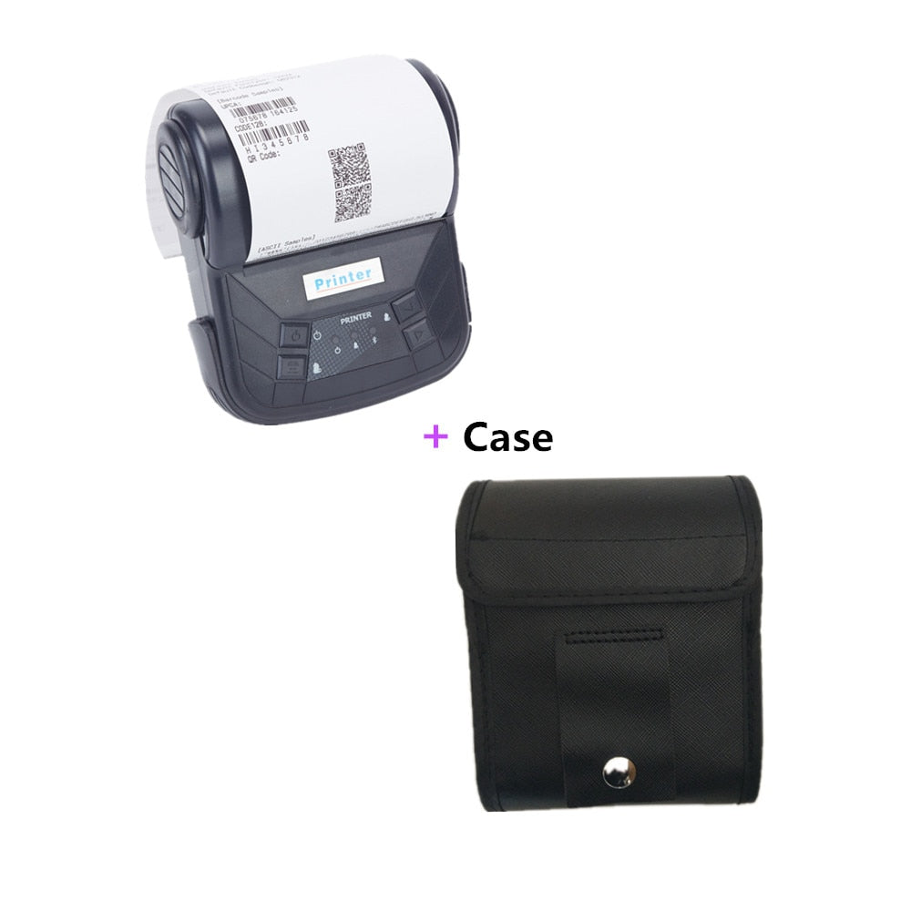 DC5V USB 3" 80mm Mini Wireless Thermal Receipt Printer Portable Bluetooth Printer Support PC Android IOS Printer Paper Impresora