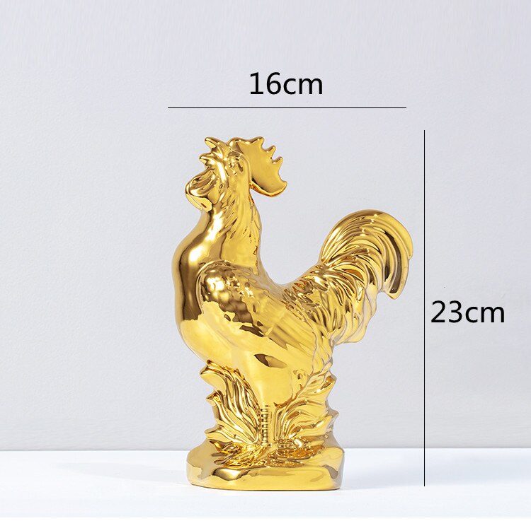 Modern Ceramic Animal Figurine Decorative Statue Deer Porcelain Figurine Home Desktop Decor Christmas Birthday Wedding Gift