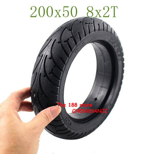 Hot sale High Quality 200x50 8X2T Solid tyre 8 inch tire fit Electric Self Balancing Hoverboard Scooter 200*50 8x2T tyre