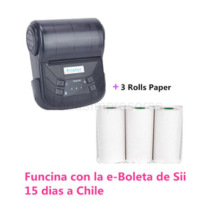 DC5V USB 3" 80mm Mini Wireless Thermal Receipt Printer Portable Bluetooth Printer Support PC Android IOS Printer Paper Impresora