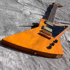 This is a Retro Color Electric Guitar, High-quality wood, excellent timbre, free delivery.