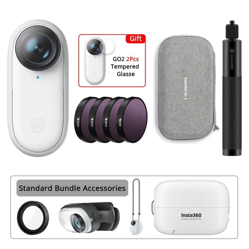 Insta360 GO 2 32G 64GB Small Action Camera Mini Sport Vlog Video Camera Insta360 Go 2 32G 64G Camera Go2 For IPhone and Android