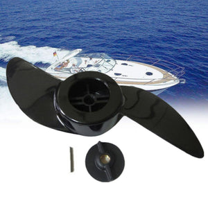 Durable Outboard Motor Electric Engine 2 Blades Replacement Parts Stable Outdoor Boat Propeller Fishing Marine For Haibo ET34L