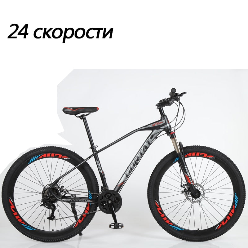 GORTAT bicycle mountain bike 29inch road bikes 30 speed Aluminum alloy Frame  Variable Speed Dual Disc Brakes bicycles