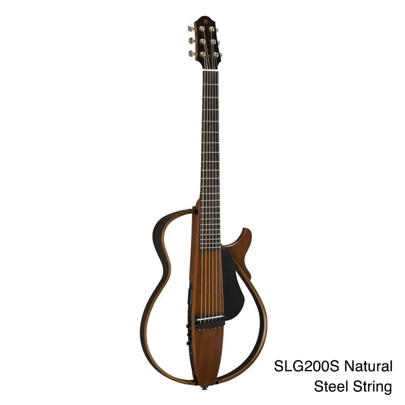 Yamaha SLG200 Acoustic Electric Guitar With Original Guitar Bag And Pick Instrument Steel Or Nylon String Silent Guitar