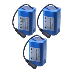 7.4V 12000Mah 6000Mah Battery For T188 T888 2011-5 V007 C18 H18 So on Remote Control RC Fishing Bait Boat Parts 1/3pcs
