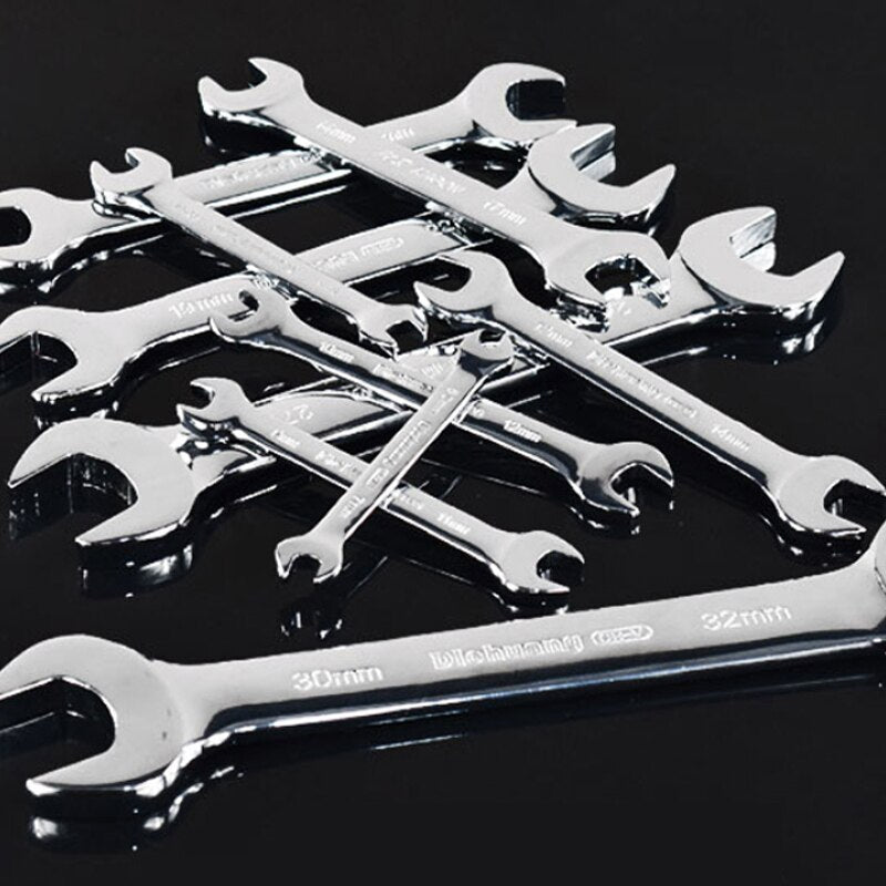 open end wrench tool 5.5 6 7 8 9 10 11 12 13 14 mm combination wrench hex spanner wrench for hex nuts