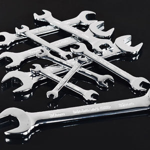 open end wrench tool 5.5 6 7 8 9 10 11 12 13 14 mm combination wrench hex spanner wrench for hex nuts