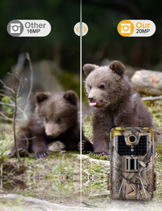 Wifi Hunting Cameras 940nm APP Surveillance Wireless Bluetooth Control Wifi900 1296P Night Vision Wildlife Photo Traps Camera