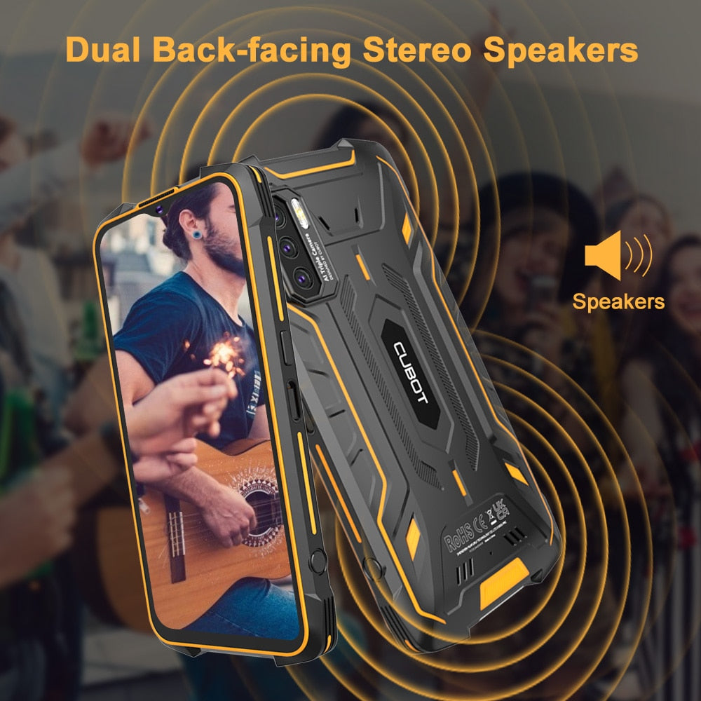 Cubot KingKong 5 Pro IP68/IP69K Waterproof Smartphone Rugged Phone 8000mAh 48MP Triple Camera Android 11 NFC 64GB Global 4G LTE