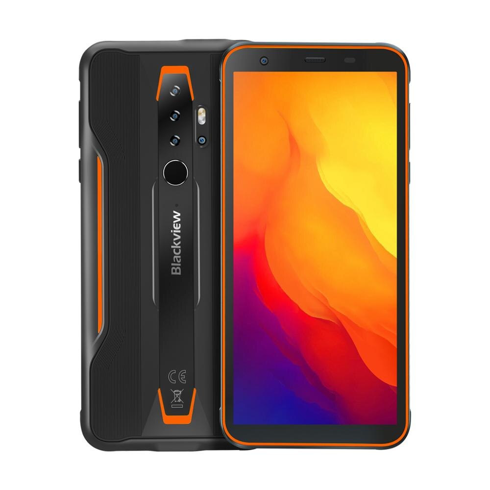 Blackview BV6300 Pro Global Version Cell phone 6GB+128GB IP68 16MP Rugged Smartphone 4380mAh Android 10 NFC 4G Mobile Phone