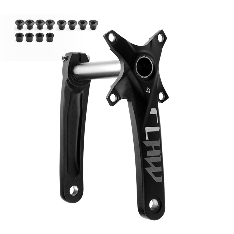 PROWHEEL Snow Bike Crankset 104BCD 170mm BB100/120mm Fat Bike Crank Arm Bottom Bracket BB Aluminum Alloy Bicycle Parts