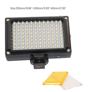 96LED Video DVFT-96LED Rechargable LED Video Light Lamp Studio Photo Wedding Party Fill-in Light for DSLR Camera R25 ACEHE