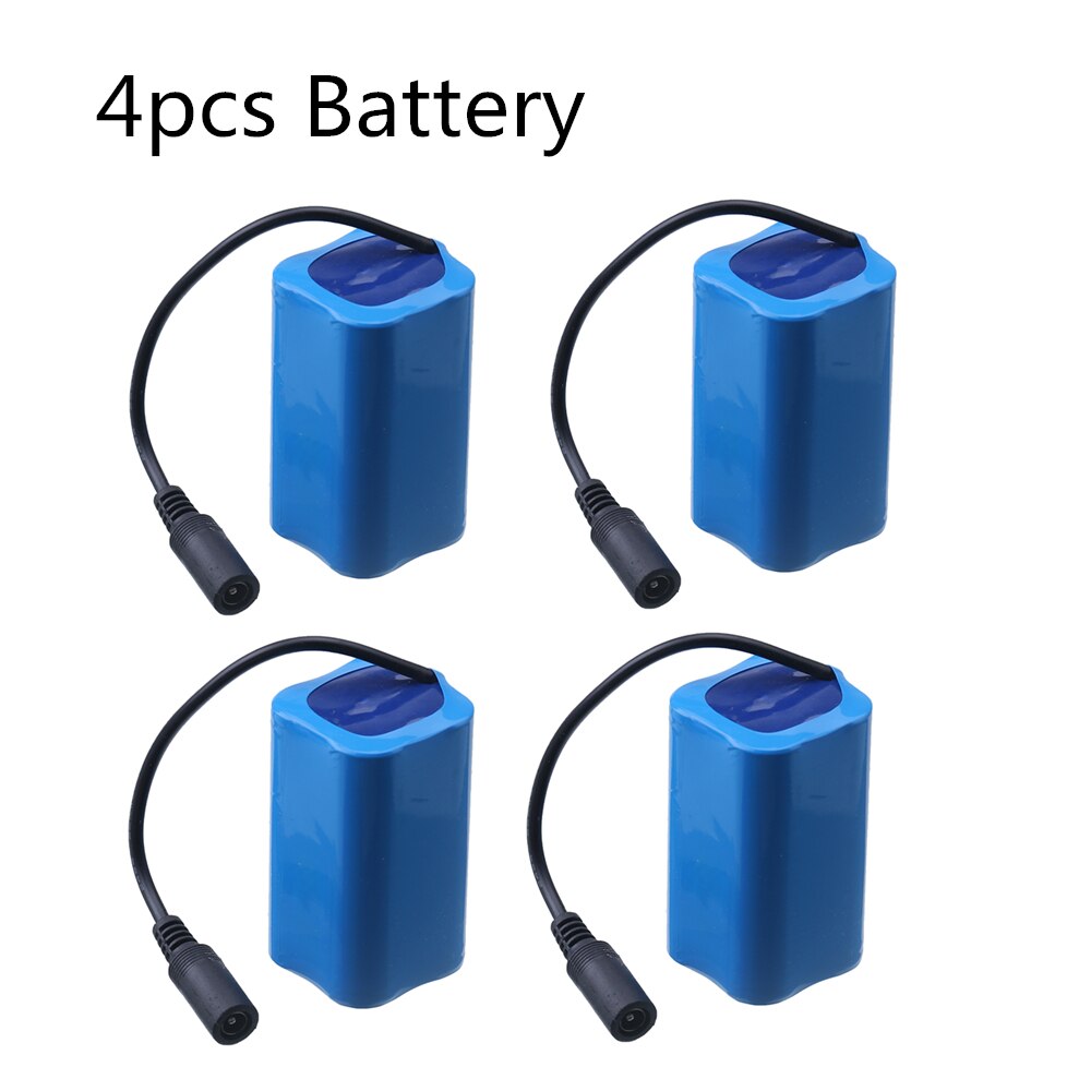 Limskey 1/2/3/4/5PCS T188 T888 2011-5 Remote Control RC Fish Finder Fishing Bait Boat Spare Parts 7.4V 6000mah battery