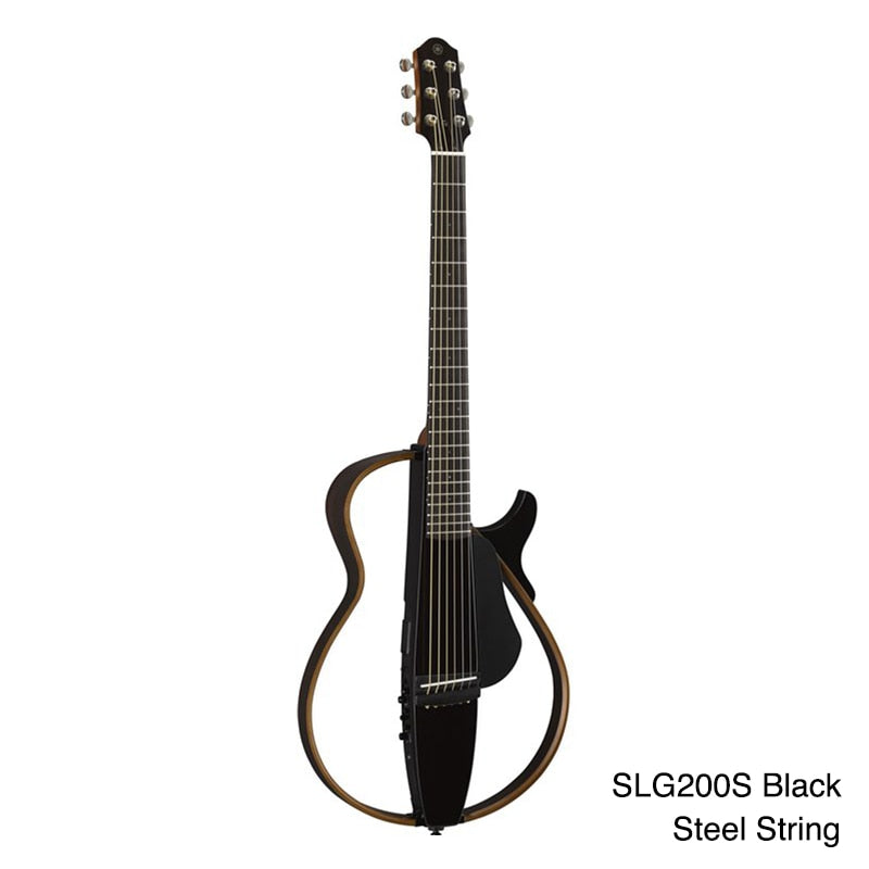 Yamaha SLG200 Acoustic Electric Guitar With Original Guitar Bag And Pick Instrument Steel Or Nylon String Silent Guitar