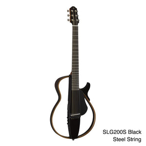 Yamaha SLG200 Acoustic Electric Guitar With Original Guitar Bag And Pick Instrument Steel Or Nylon String Silent Guitar
