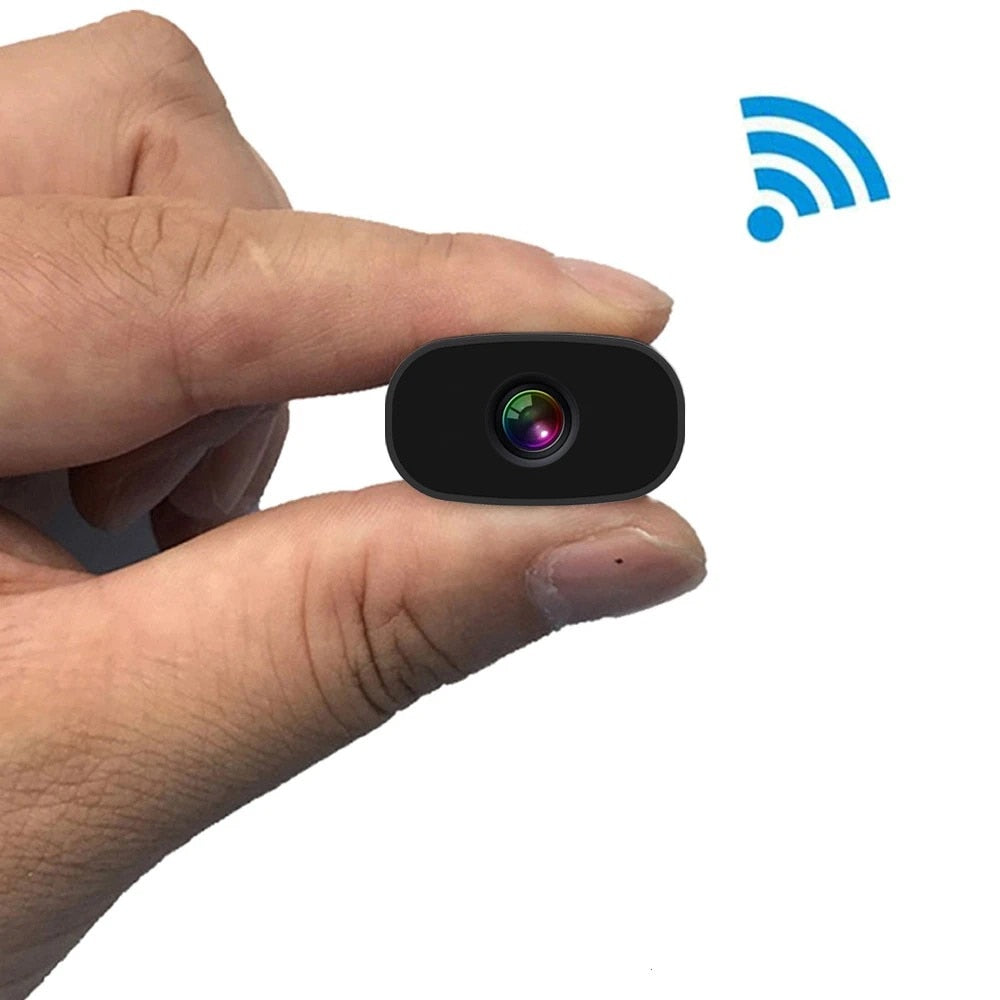 Mini Home Security Camera PNZEO 1080P HD Wireless WiFi Remote View  Super Mini Cameras Nanny Cam Small Recorder