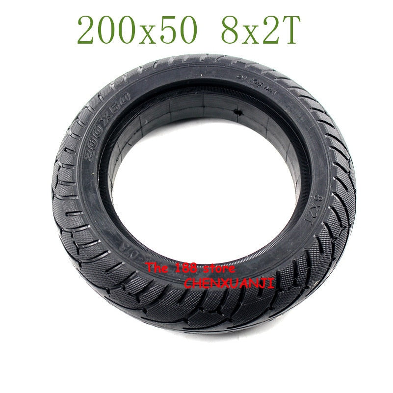 Hot sale High Quality 200x50 8X2T Solid tyre 8 inch tire fit Electric Self Balancing Hoverboard Scooter 200*50 8x2T tyre