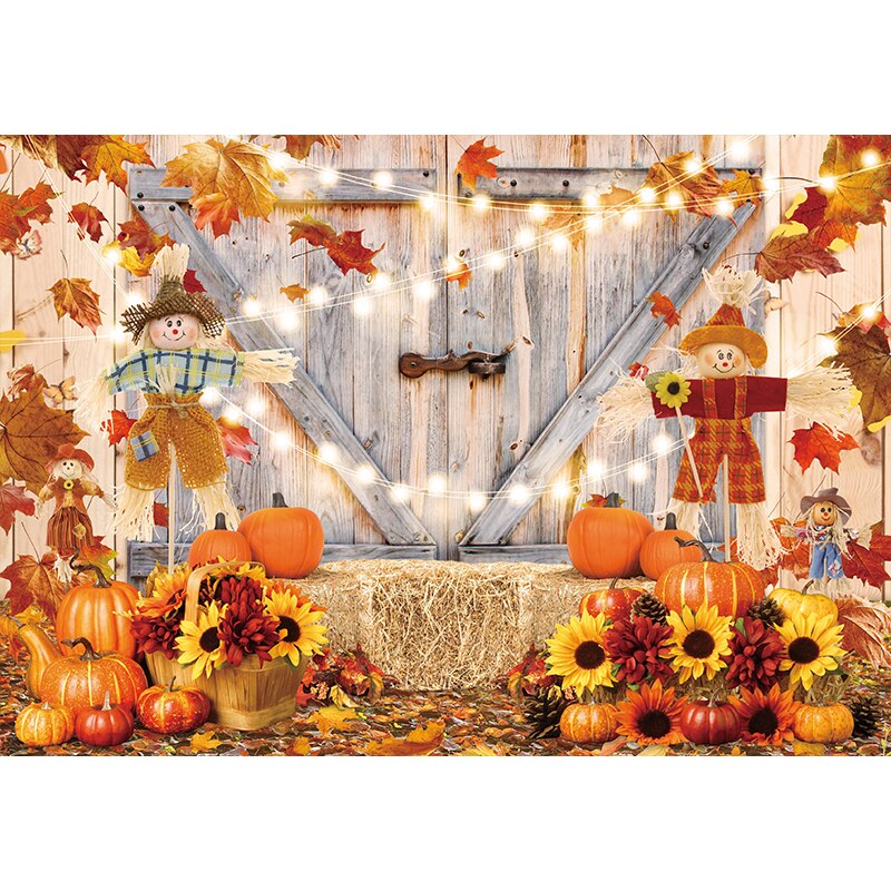Allenjoy sunflower Photography Backdrop Newborn Child fence Smash cake Baby Shower summer background Photo studio photobooth