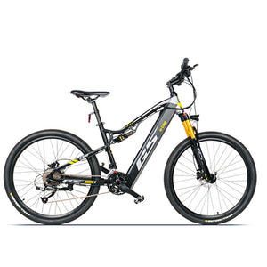 27.5-inch electric-powered soft-tail mountain bike Front and rear double shock absorbers 48V500w li-ion lithium battery TR ebike