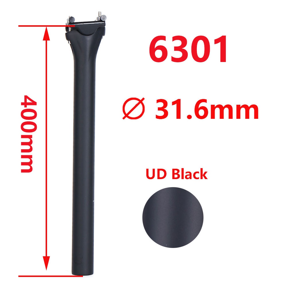 ELITA ONE MTB Carbon Fiber Seat Post 27.2/30.9/31.6mm Mountain/Road Bike Seatpost UD matte Bicycle Parts