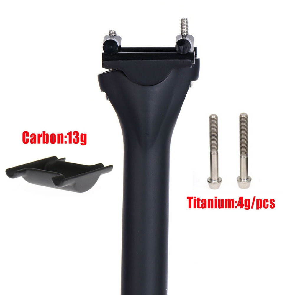 ELITA ONE MTB Carbon Fiber Seat Post 27.2/30.9/31.6mm Mountain/Road Bike Seatpost UD matte Bicycle Parts