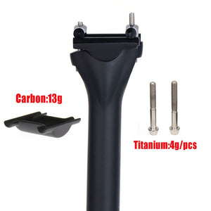 ELITA ONE MTB Carbon Fiber Seat Post 27.2/30.9/31.6mm Mountain/Road Bike Seatpost UD matte Bicycle Parts
