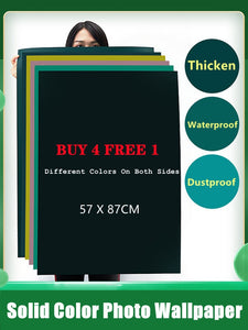 Photography Backdrops Photo Wallpaper 57*87cm 2sides Solid Color Background Paper Props For Photo Studio Shoot Product Cosmetics