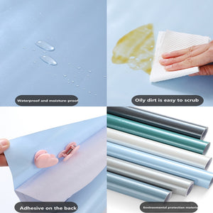 Cabinet Home Wall Stickers Wallpapers Vinyl Desktop Wardrobe Kitchen Decor Renovation Waterpr oof Thickening Papel De Pared Film