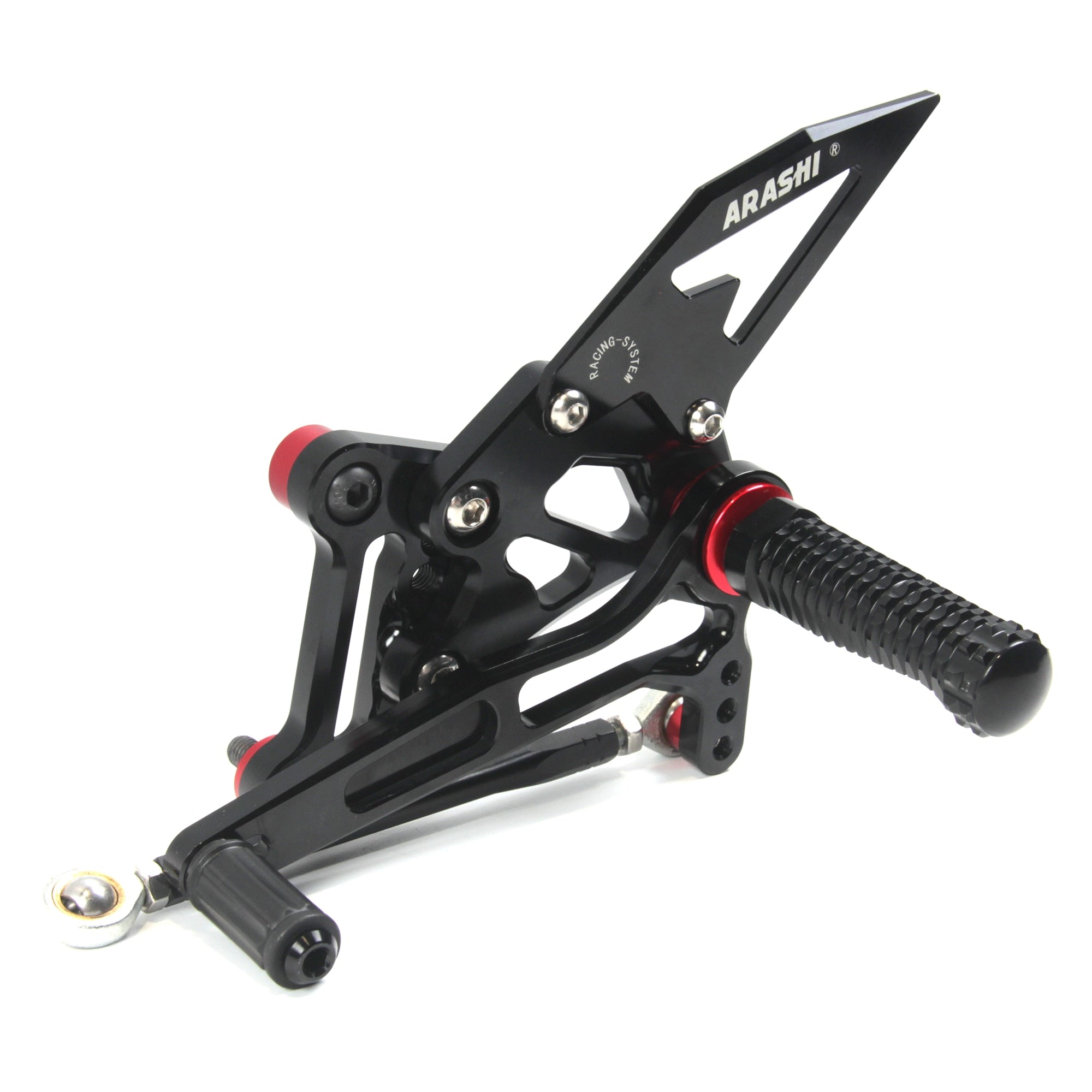 Arashi Spare Parts Adjustable Rearsets Replacement Shift Linkage Lever Gear Selector Motorcycle Footrest Spare Parts Foot Pegs