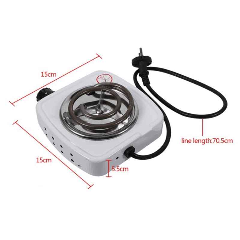 220V 500W Electric Stove Hot Plate Iron Burner Home Kitchen Cooker Coffee Heater Household Cooking Appliances EU Plug