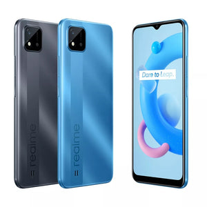 Global Version Realme C11 2021 2GB RAM 32GB ROM Smartphone 6.5 Large Display 8MP Camera 5000mAh Battery Play Store