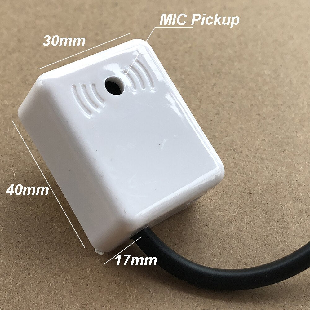 OwlCat CCTV Mic Security Microphone for Surveillance IP Cameras DVR Audio Pickup Voice Collection