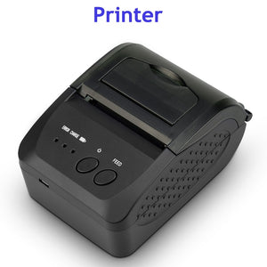 Pocket Mini Bluetooth Thermal Printer 58mm Pos Receipt Portable Ticket Wireless Printer Bill Machine For Android iOS Windows