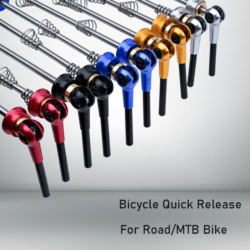 Titanium Lightest CNC Bicycle Quick Release Skewer lever Cycling Hub Quick-Release for MTB Road Bike parts