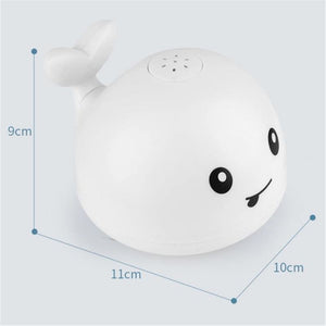 Baby Light Up Bath Tub Toys Whale Water Sprinkler Pool Toys for Toddlers Infants Kids