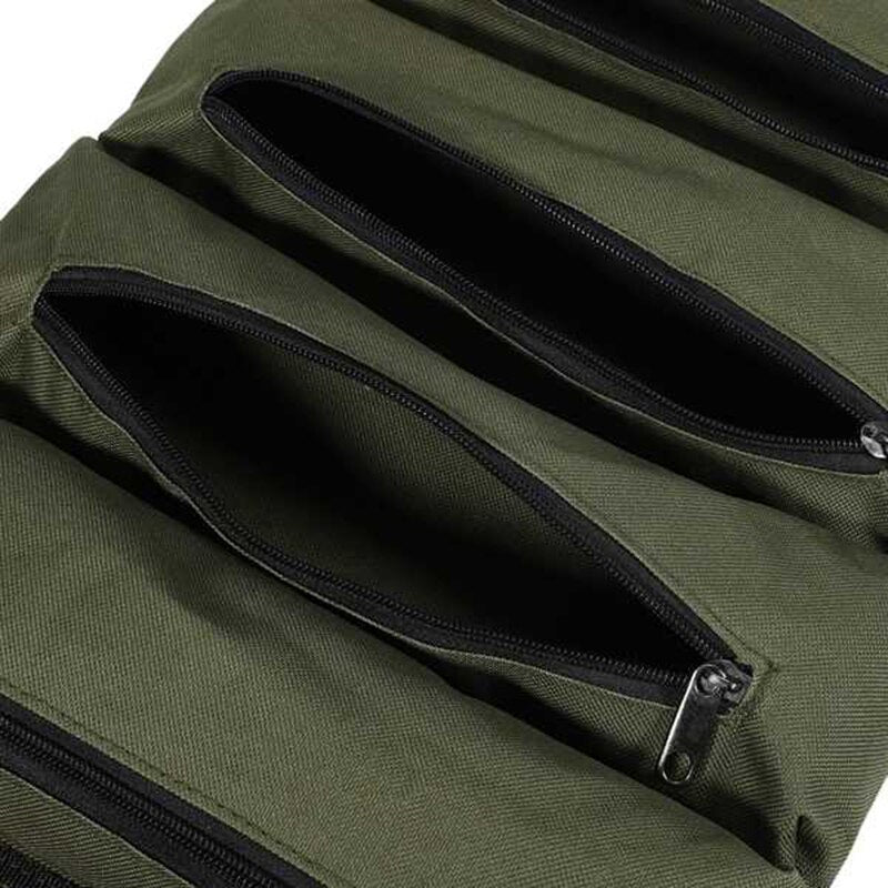 Hot Sale Roll Tool Roll Multi-Purpose Tool Roll Up Bag Wrench Roll Pouch Hanging Tool Zipper Carrier Tote