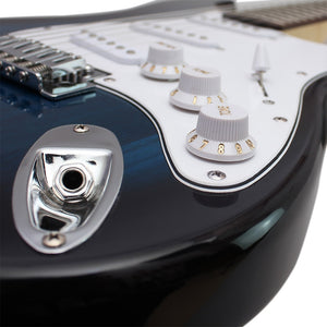 6 String ST Electric Guitar 39 Inch 21 Frets Basswood Body Electric Guitar With Speaker Necessary Guitar Parts & Accessories