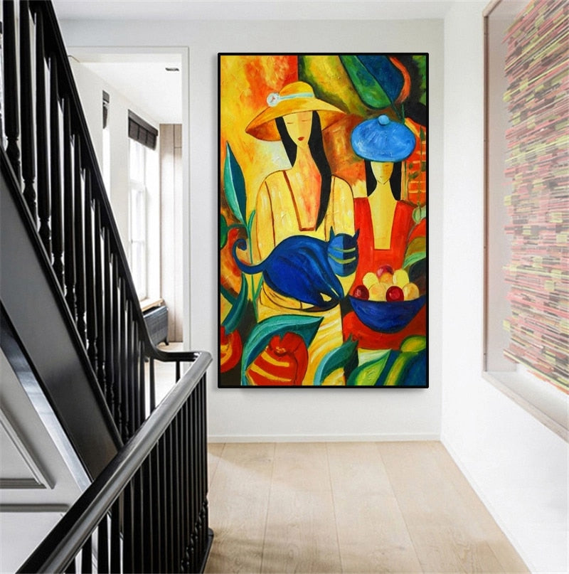 Picasso Famous Top Selling Modern Pure Hand painted Canvas Painting Wall Pictures for Home Decoration Oil Painting Figure work