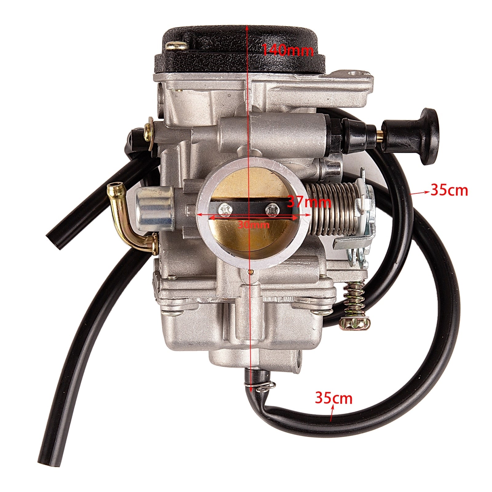 Motorcycle Carburetor PD30 30mm For JIANSHE QingQi 250 JS GXT 250 QM250GY ATV Quad Motercross Parts Carburador Manual Choke Carb