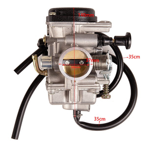 Motorcycle Carburetor PD30 30mm For JIANSHE QingQi 250 JS GXT 250 QM250GY ATV Quad Motercross Parts Carburador Manual Choke Carb