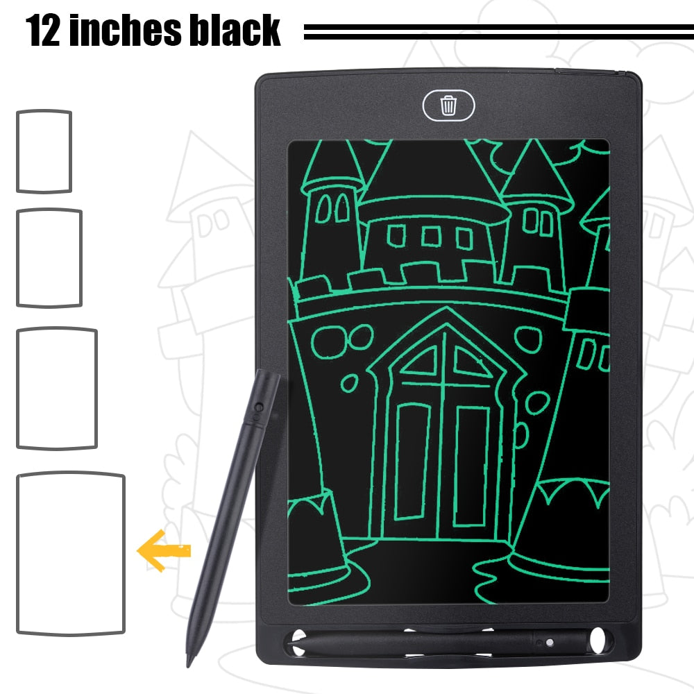 6.5/8.5/10/12 inch LCD Drawing Tablet For Children&#39;s Toys Painting Tools Electronics Writing Board Boy Kids Educational Toys