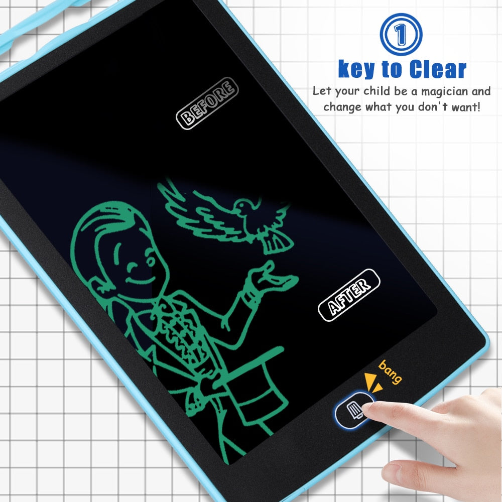 6.5/8.5/10/12 inch LCD Drawing Tablet For Children&#39;s Toys Painting Tools Electronics Writing Board Boy Kids Educational Toys