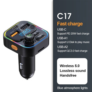 Bluetooth адаптер блютуз Bluetooth Receiver Car  Accessories Car Intelligent System Electronics Car Accessories Music Adapter