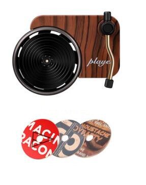 Car Air Freshener Record player Car Perfume Phonograph Auto Air Vent Clips Interior Accessories